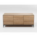 Пряма тумба під телевізор Alpha 2 Wood3